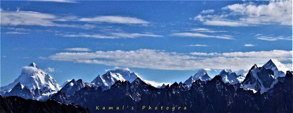 K2 view from Machulo la K2 Viewpoint