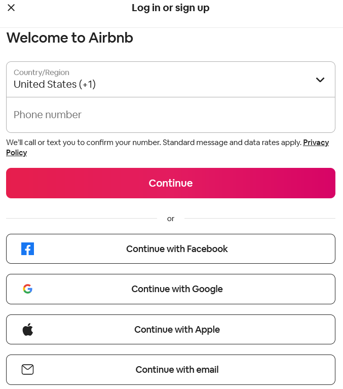 Connecting to Facebook & Google - Airbnb Community