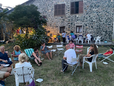 Photo of the Ferragosto barbecue