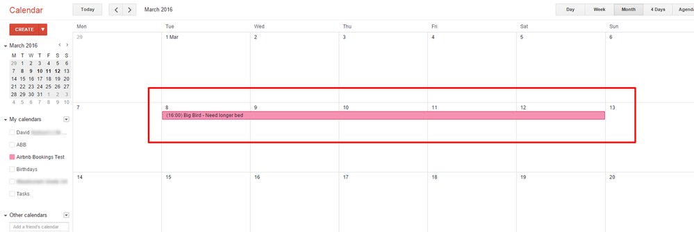 Solved: Syncing Airbnb Calendar And Google Calendar: A Com... - Airbnb ...