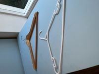 Choosing a wooden/metal coat hanger over plastic