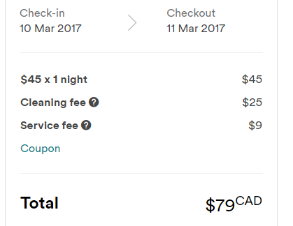 Airbnb new best sale customer coupon