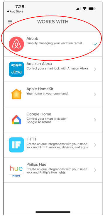 Google Smart Lock on the App Store