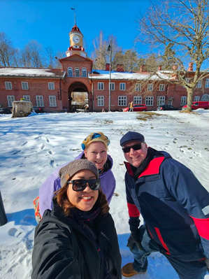 Sightseeing dag in Fiskars genietend van het Finse “Lente” seizoen.