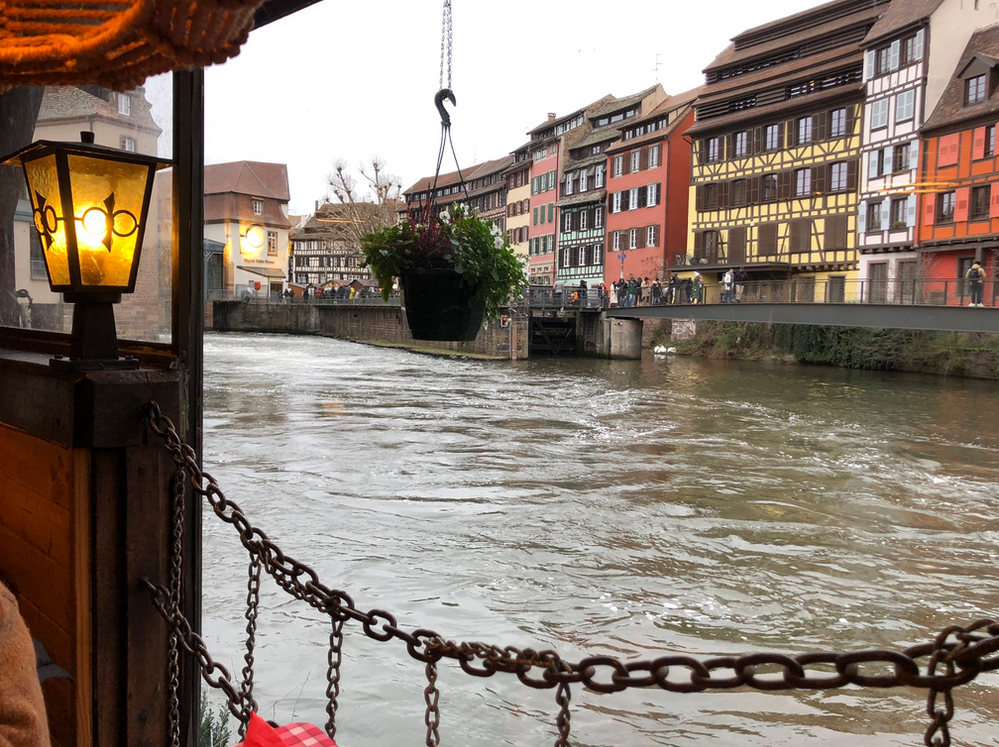 Restaurant in Strassburg direkt am Marne-Rhein-Kanal