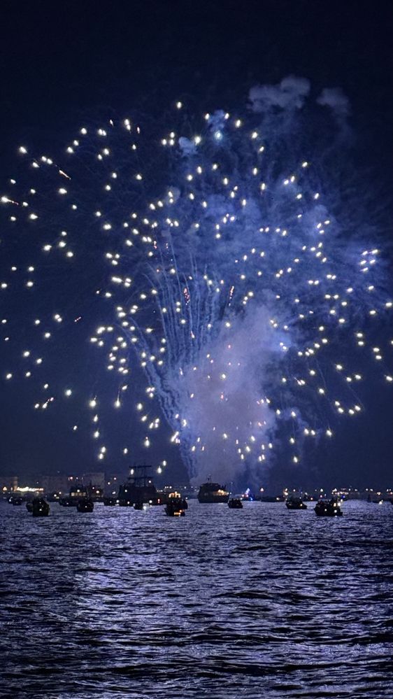 1/1/25 dalla Punta della Dogana - Venezia