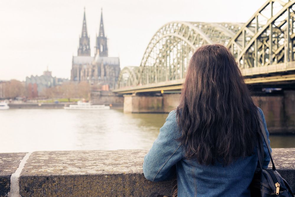 kein Bezug zu Köln, aber eine nachdenkliche Person