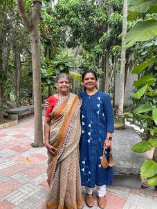 With Priya @Kavakadu Farm Stay