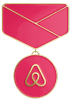 Airbnb Superhost medal.gif