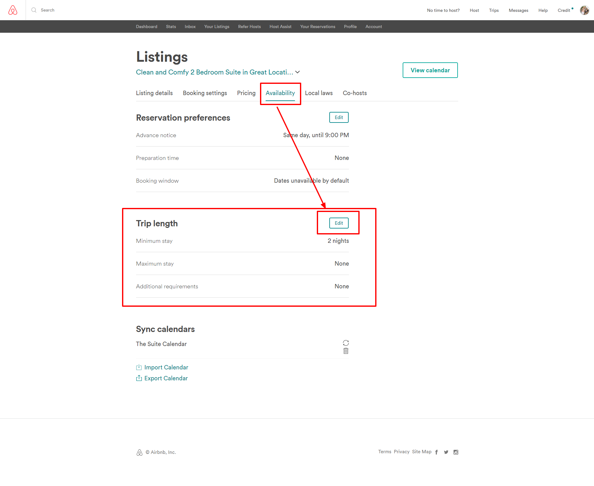 What is the longest minimum stay Airbnb?