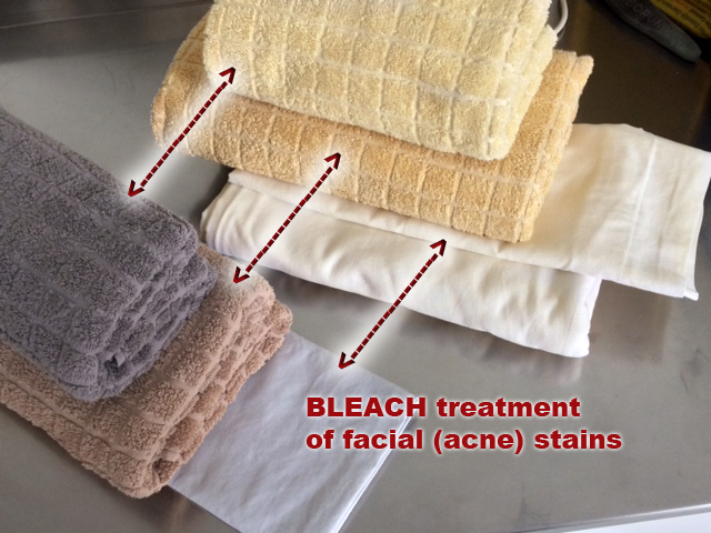 Benzoyl Peroxide Resistant Towels