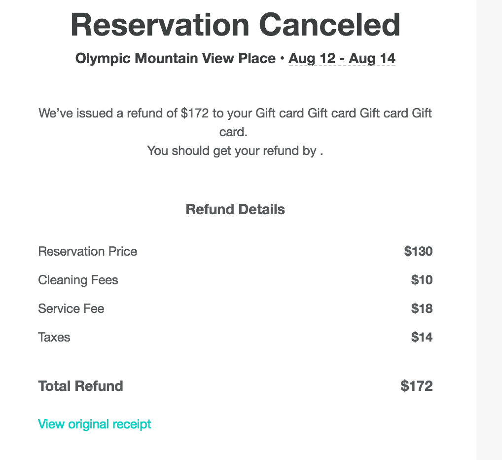 Where Is My Refund For A Canceled Reservation? - Airbnb Community