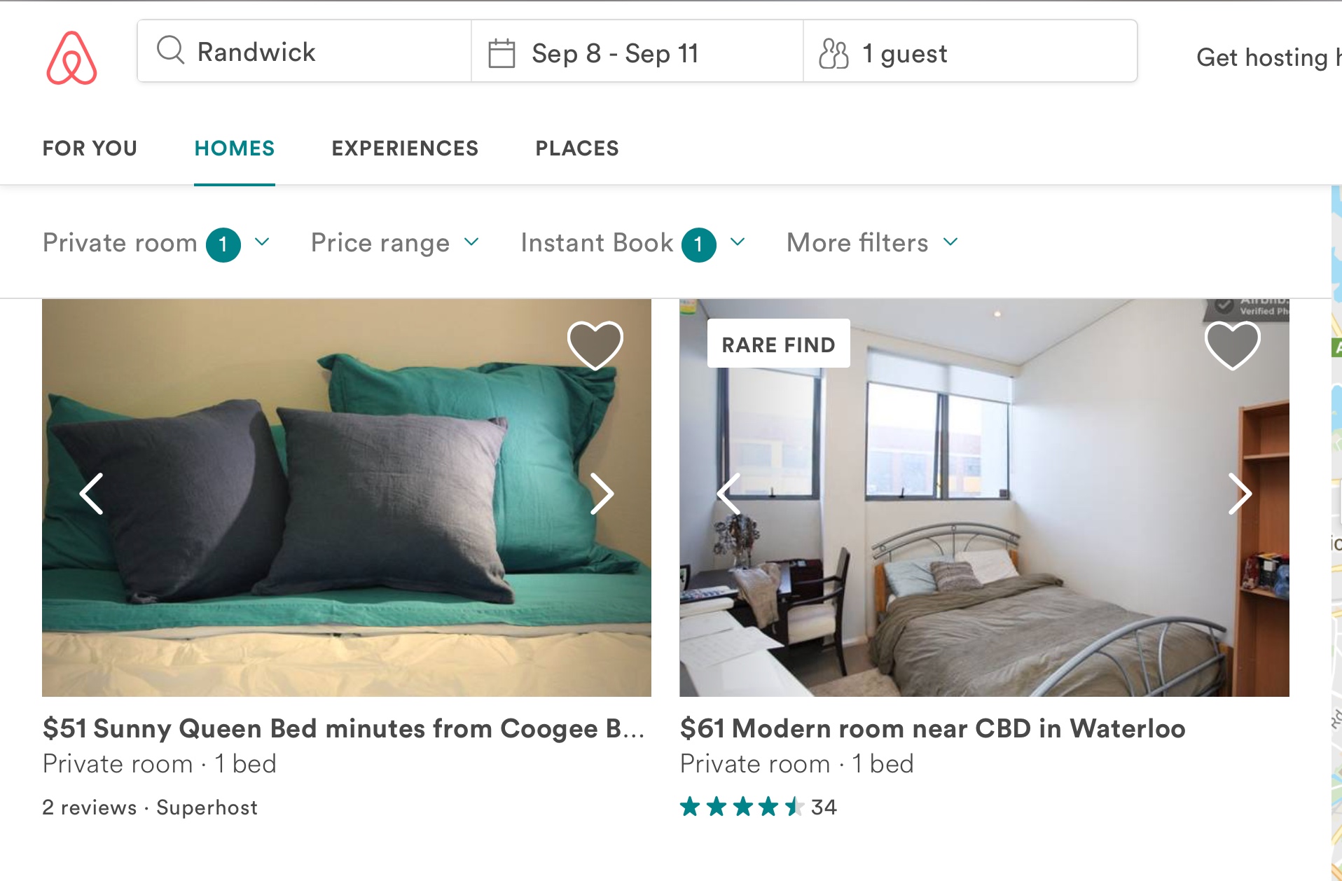 Why can't I see my listing in the Search Results Page 13