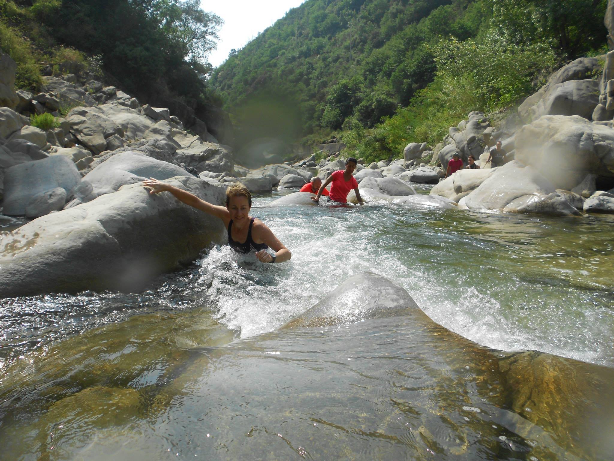 Streambed trekking