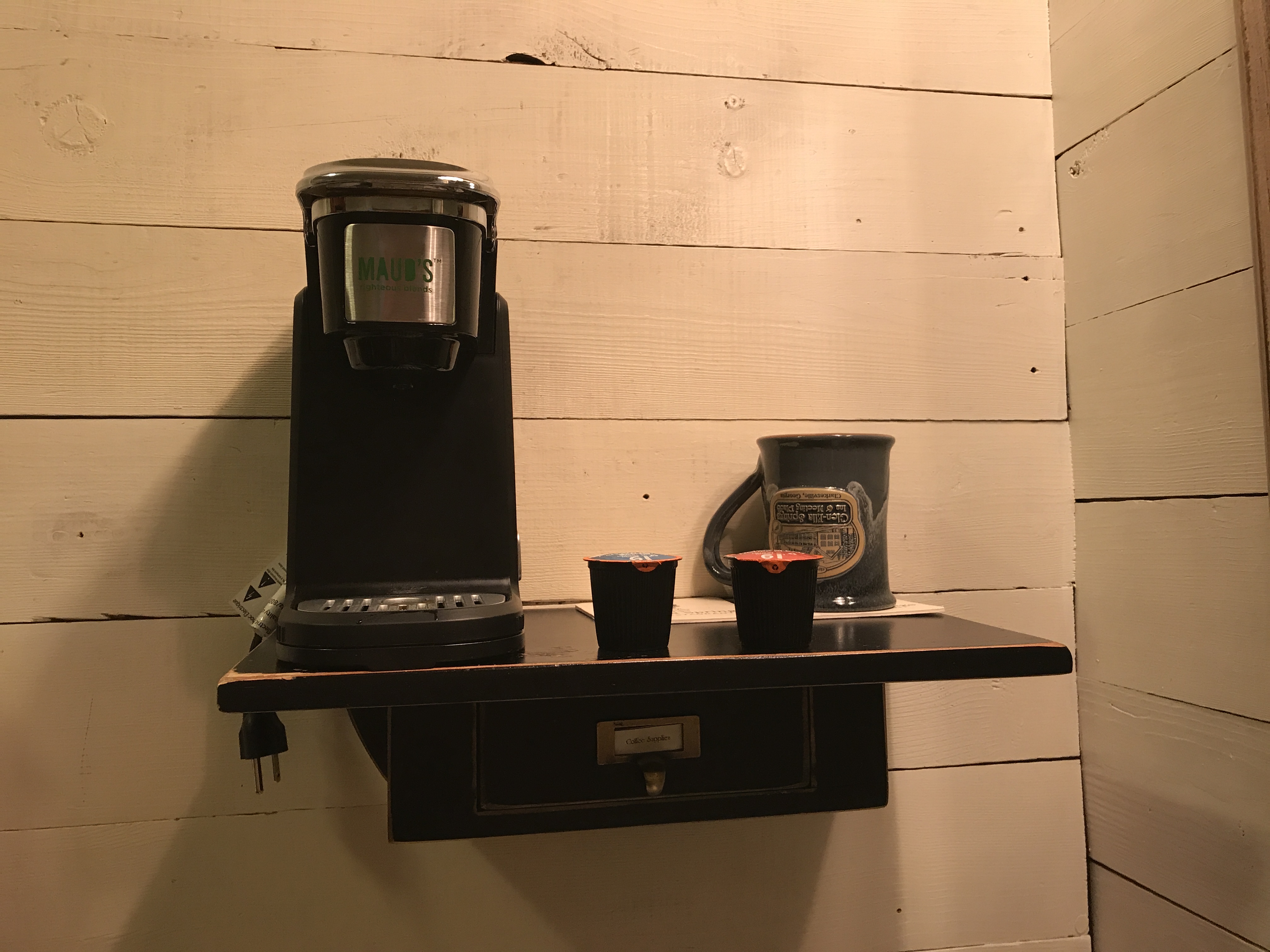Great small space coffee station option! Airbnb Community