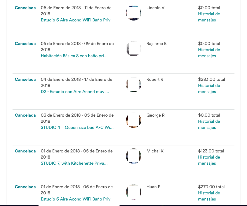Airbnb canceled all reservations and deactivated w Airbnb canceled all reservations and deactivated w