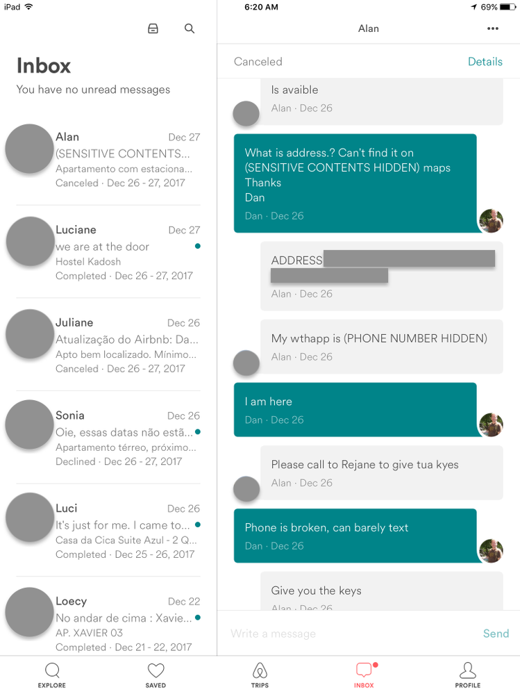 Host won't reply to my request for a refund so I c... Airbnb Community