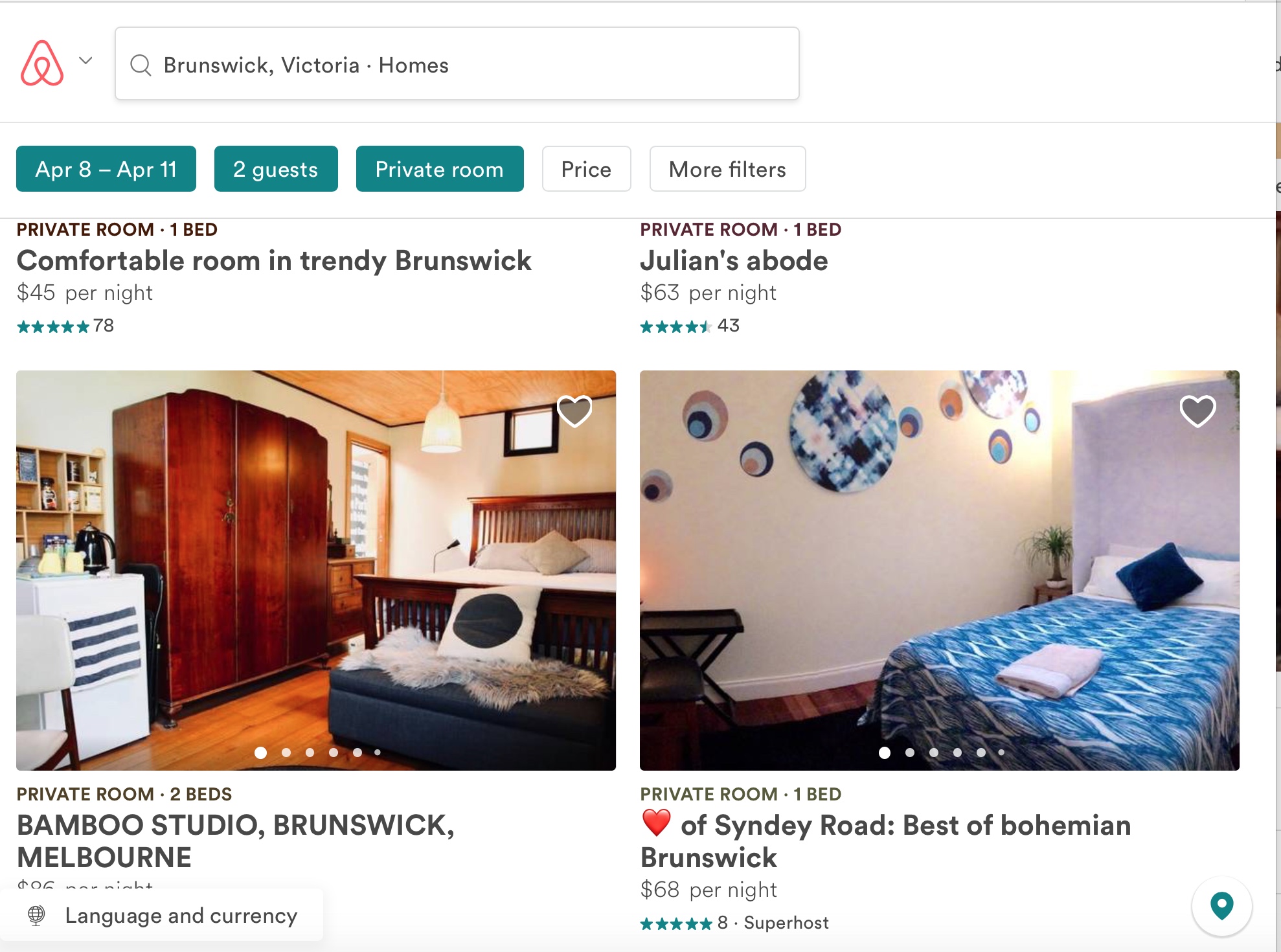 Why can't I see my listing in the Search Results Page 13