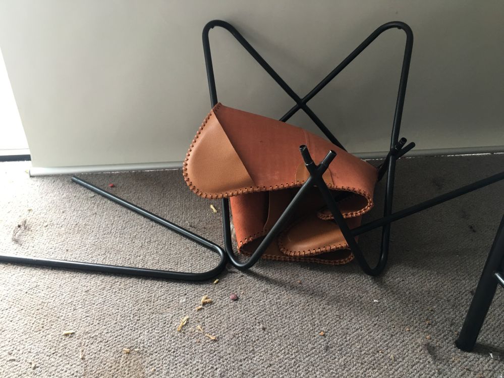 Broken chairs