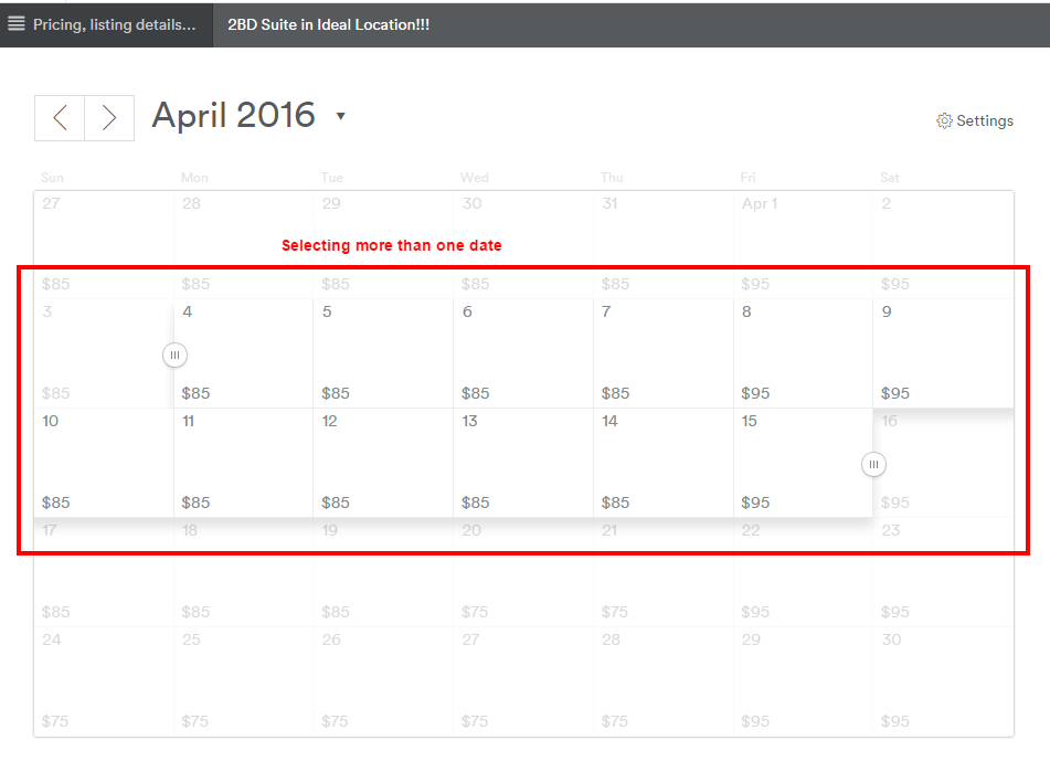 Blocking Off Unavailable Dates A Community Help G... Airbnb Community