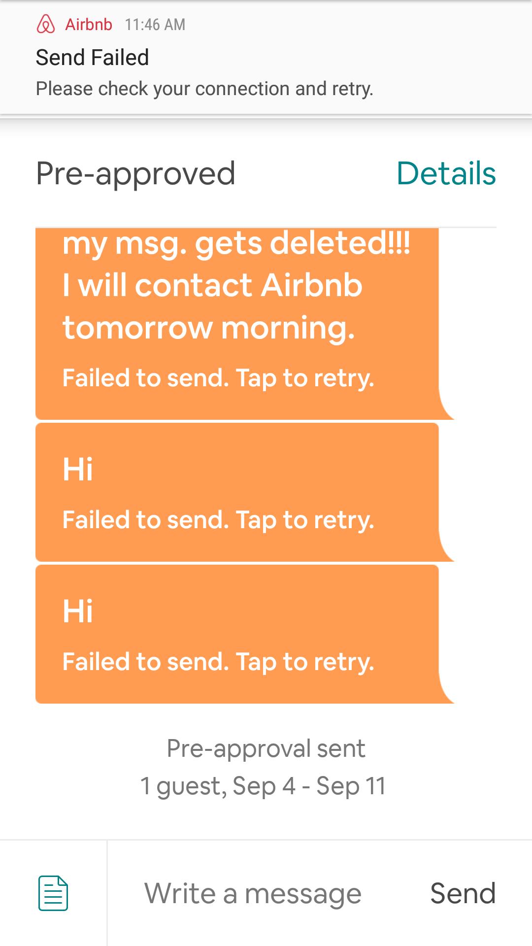 Solved airbnb  app error message  Airbnb  Community Solved airbnb  app error message  Airbnb  Community