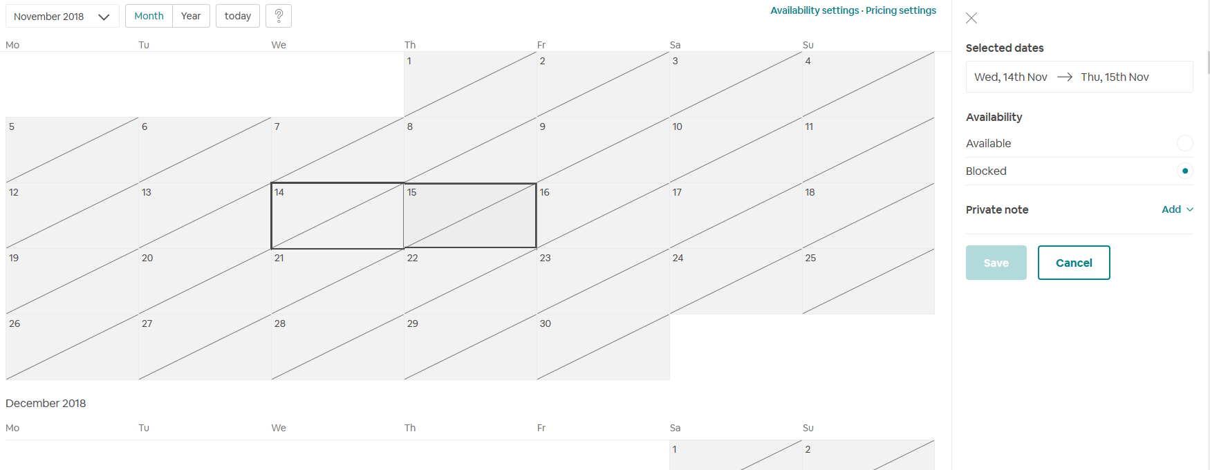 Solved How Do I Block Dates On My Calendar Airbnb Community