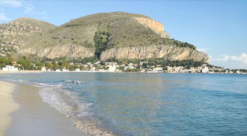 Io oggi bagno a Mondello - Palermo