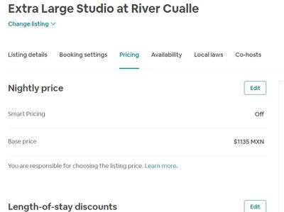 Airbnb discrepency on price on their website   hugo.JPG