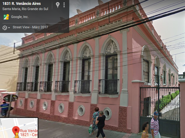 Und so sieht der Palast jetzt aus (Google Maps / Drive)