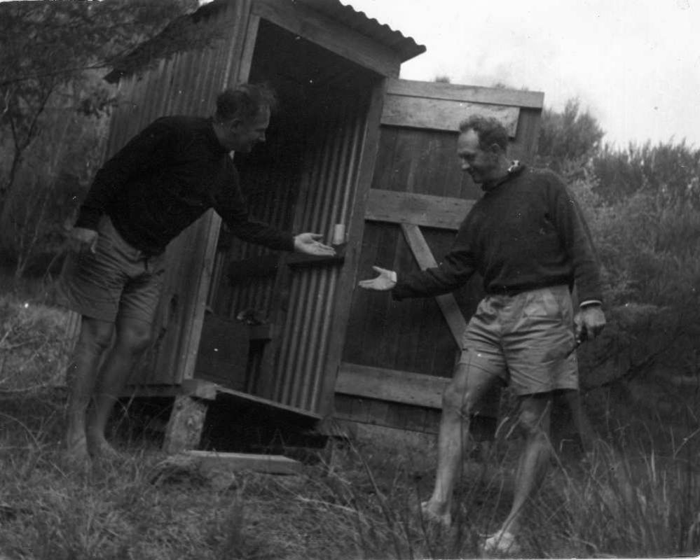 New Zealand Outside Toilet 1940-50's