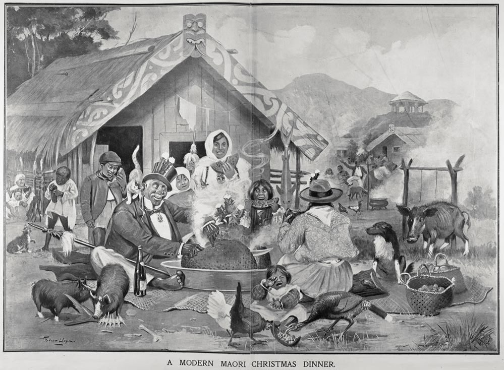 A modern Maori Christmas 1904