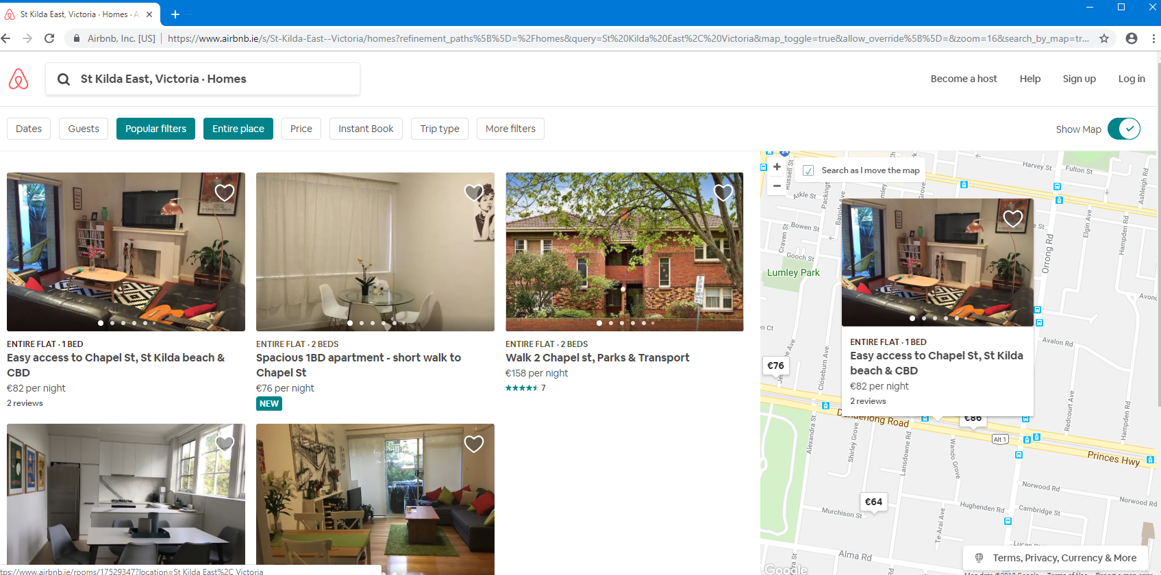 Solved Listing not showing up! Airbnb Community