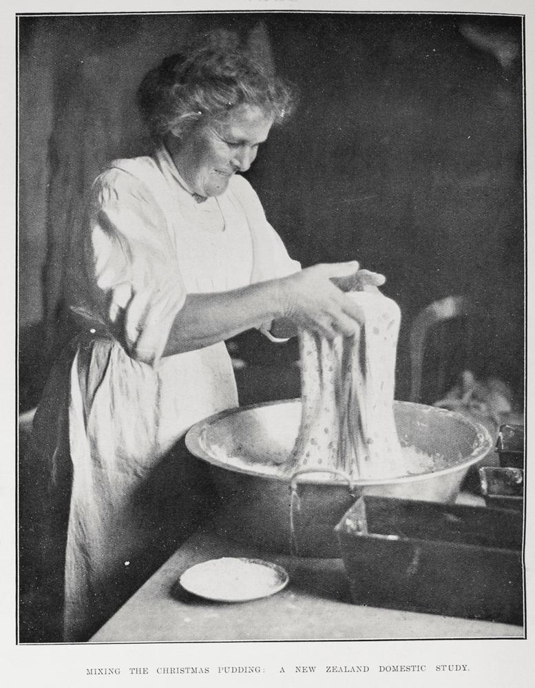 Mixing the Christmas pudding: A New Zealand domestic study,  17 December 1914