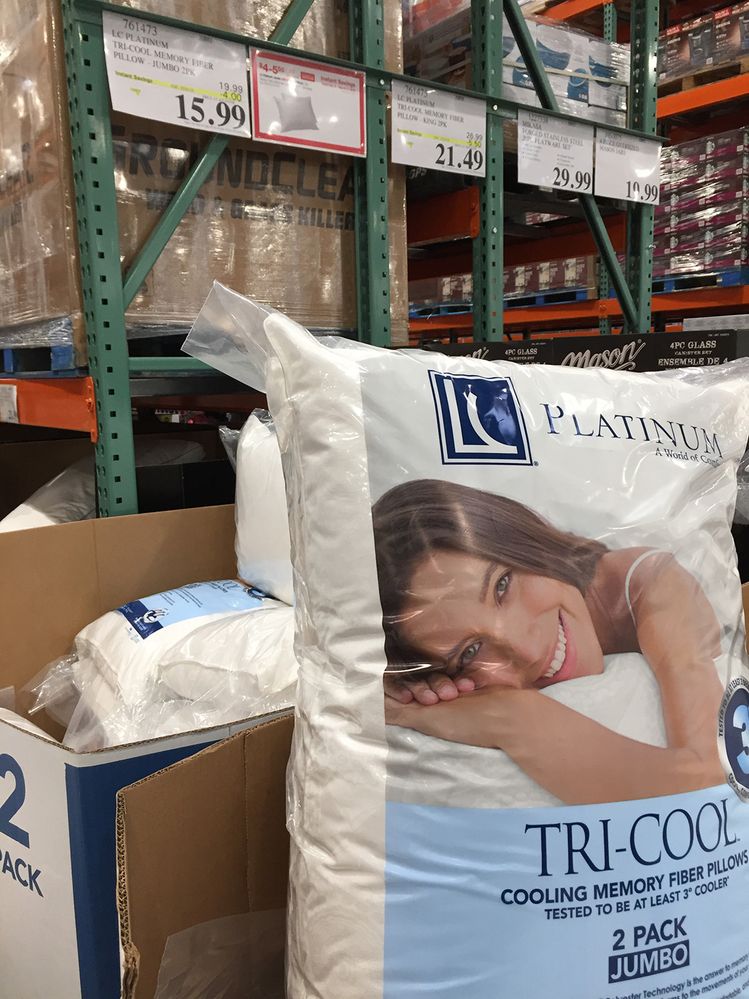 Platinum tri cool pillows hotsell