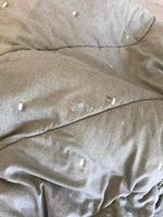 damaged comforter
