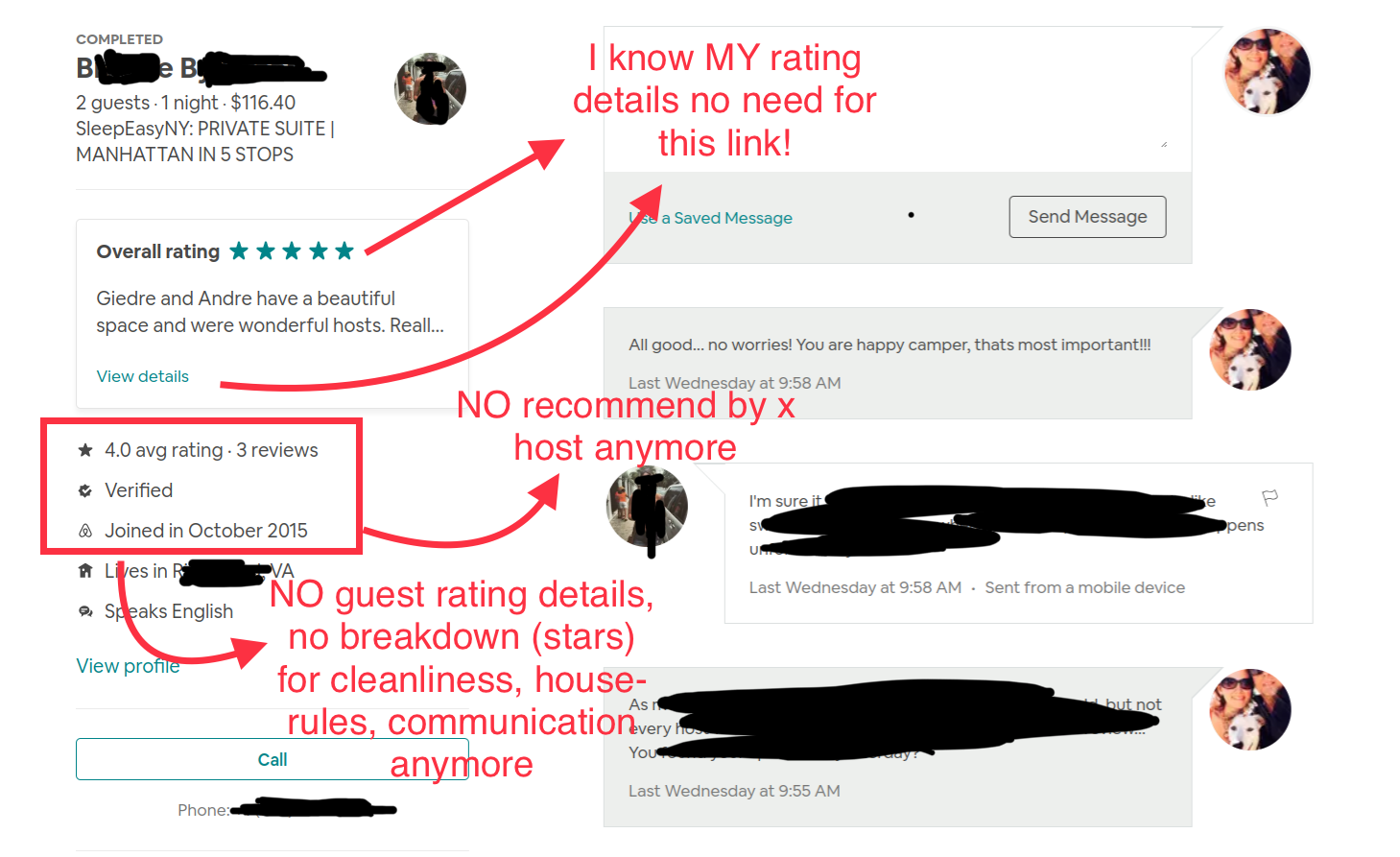 BREAKDOWN FOR GUEST STAR RATINGS Is Airbnb taking Airbnb Community