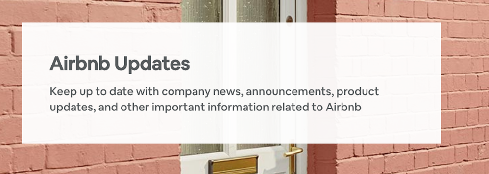 What Is Your Airbnb Updates Board Feedback? - Page 2 - Airbnb Community