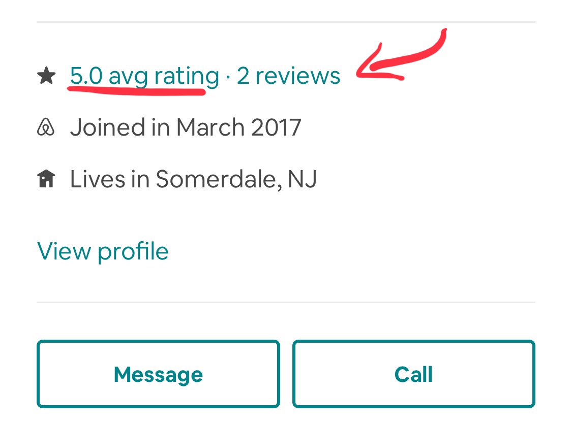 Can other guests see your Airbnb reviews?