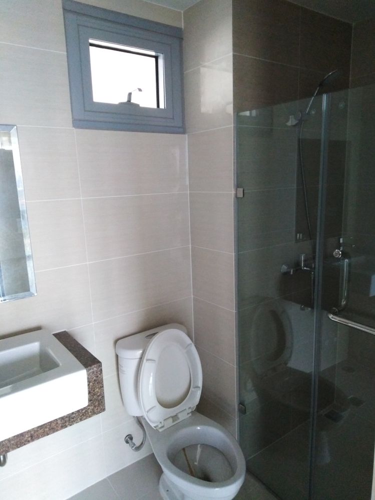 Toilet and shower
