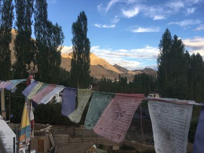 Ladakh vista cidade de Leh