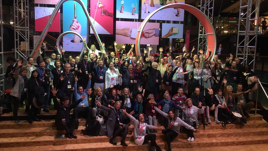 Il gruppo DACH ad Airbnb Open 2015 a Parigi