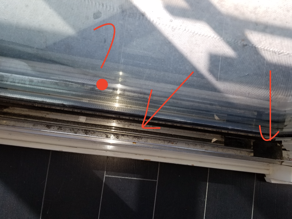 BALCONY NOT CLEANED