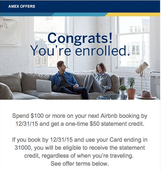 American Express Bonus 50 Off On Airbnb Airbnb Community