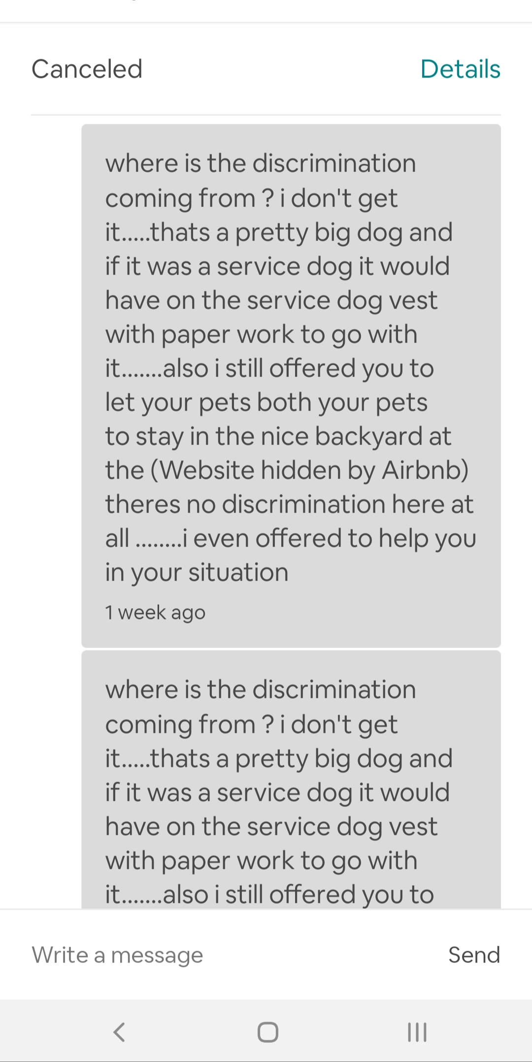 Service animals - Page 8 - Airbnb Community