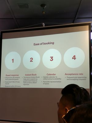 Ease of booking