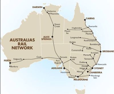 Three days drive, straight down the track! Darwin to Adelaide 3000kms