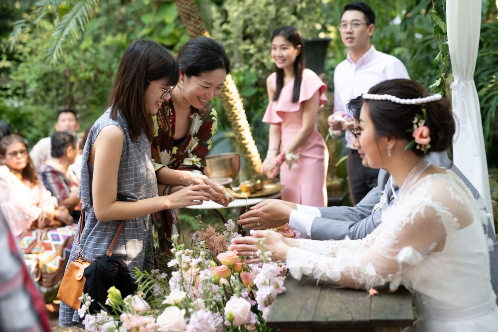 Kyoung and Manyin, my previous guests who come to our wedding.