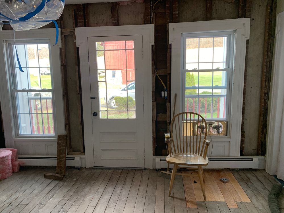 Day 5, rewired and ready for insulation!