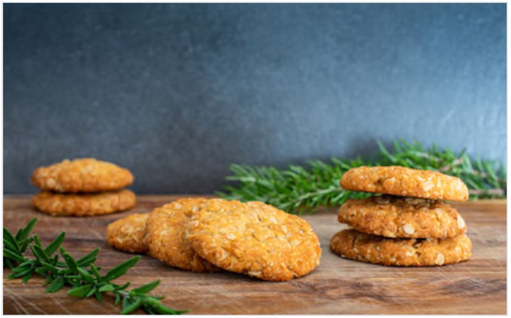 ANZAC biscuits are a must!