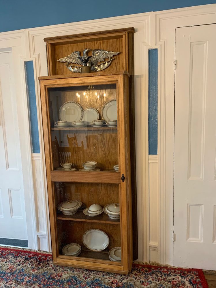 Mild mannered Old China cabinet